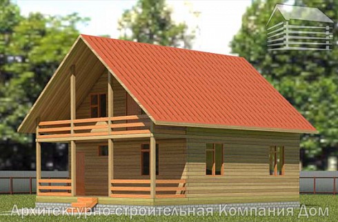 Дом 10.0 х 8.0 А