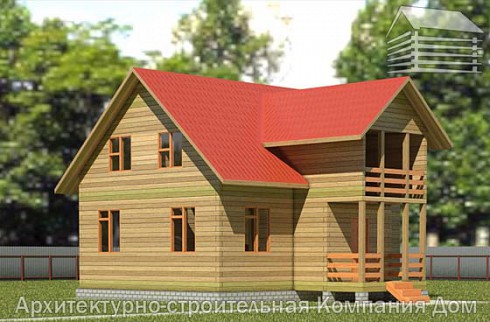 Дом 7.0 х 9.0 В