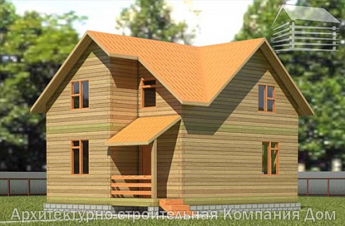Дом 9.0 х 8.0 А