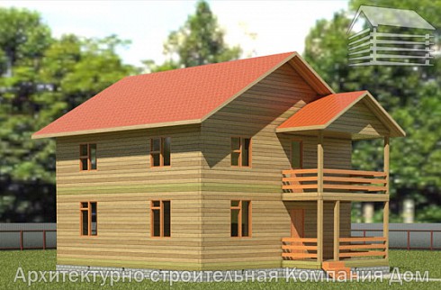 Дом 9.0 х 9.0 А